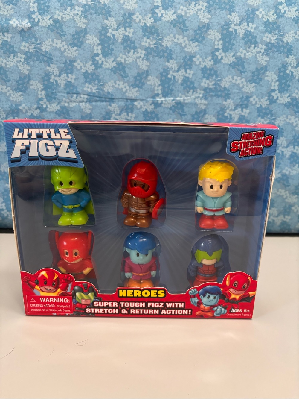 Heroes 6-Pack Stretch Action Figures - Multi Color